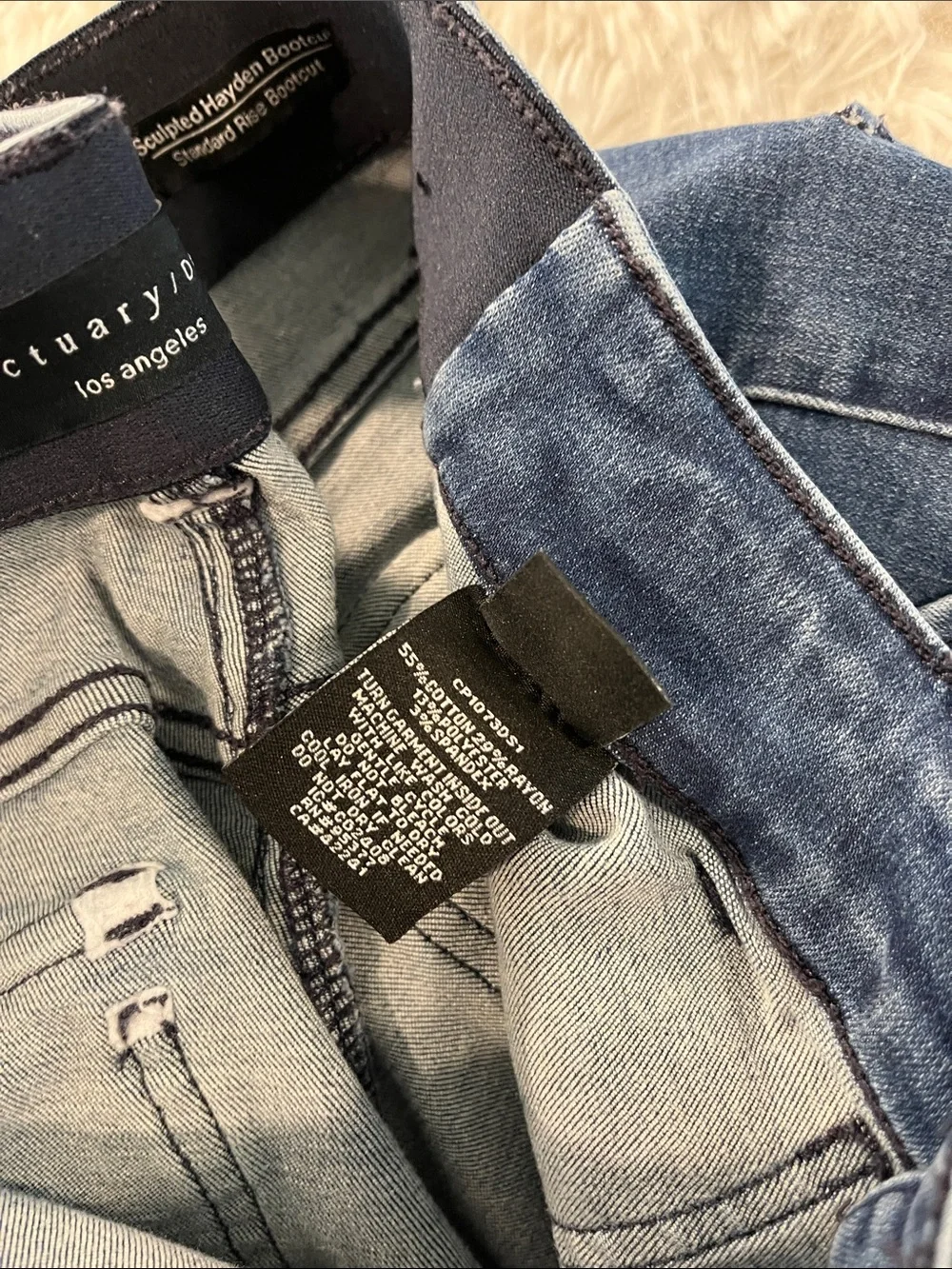 Sanctuary / Denim sculpted Hayden bootcut 29